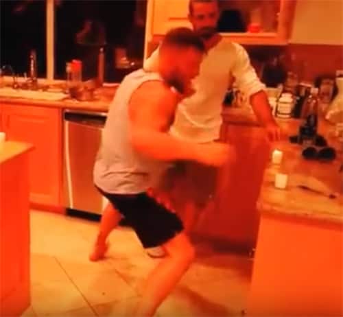 Conor McGregor goes full-on Bruce Lee in his kitchen