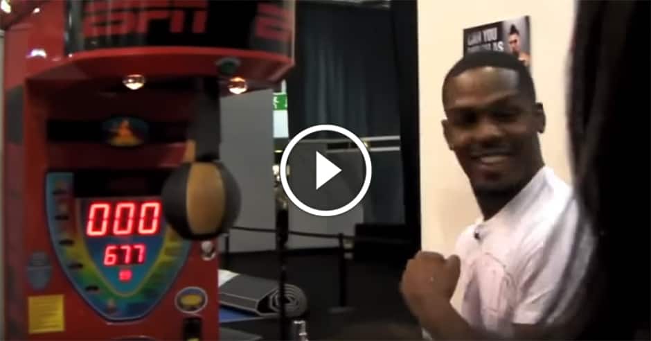 Conor McGregor, Jon Jones and others vs punching machine