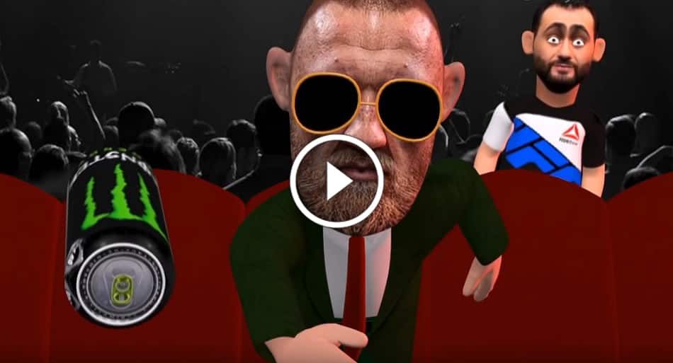 Cartoon Conor McGregor responds to Meryl Streep