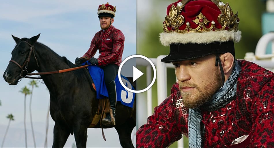 Conor McGregor becomes a jockey?