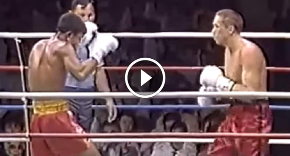 7th degree Taekwondo blackbelt vs. Muay Thai champion