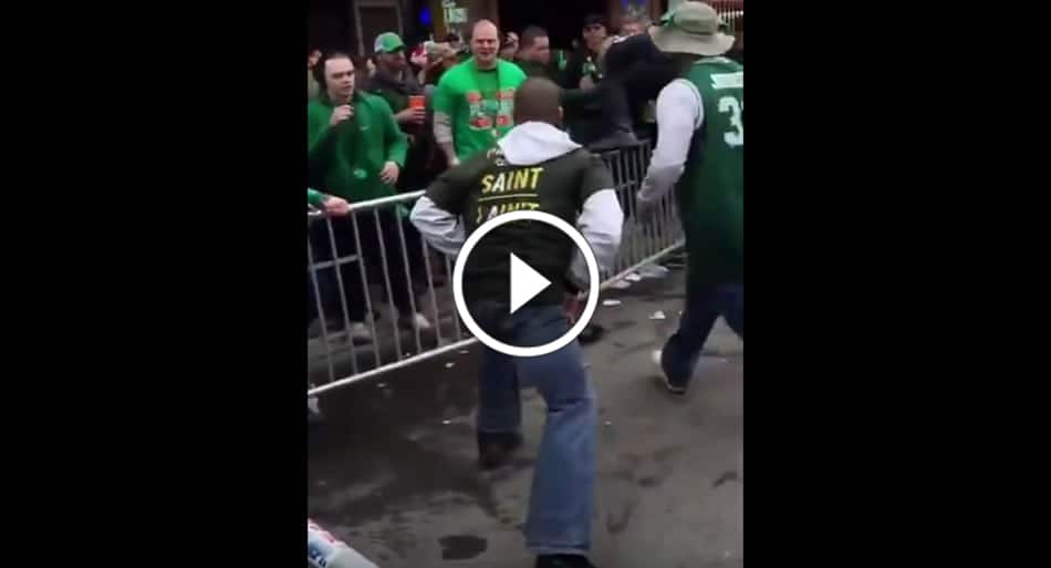 Cop uses Judo on troublemaking tough guy