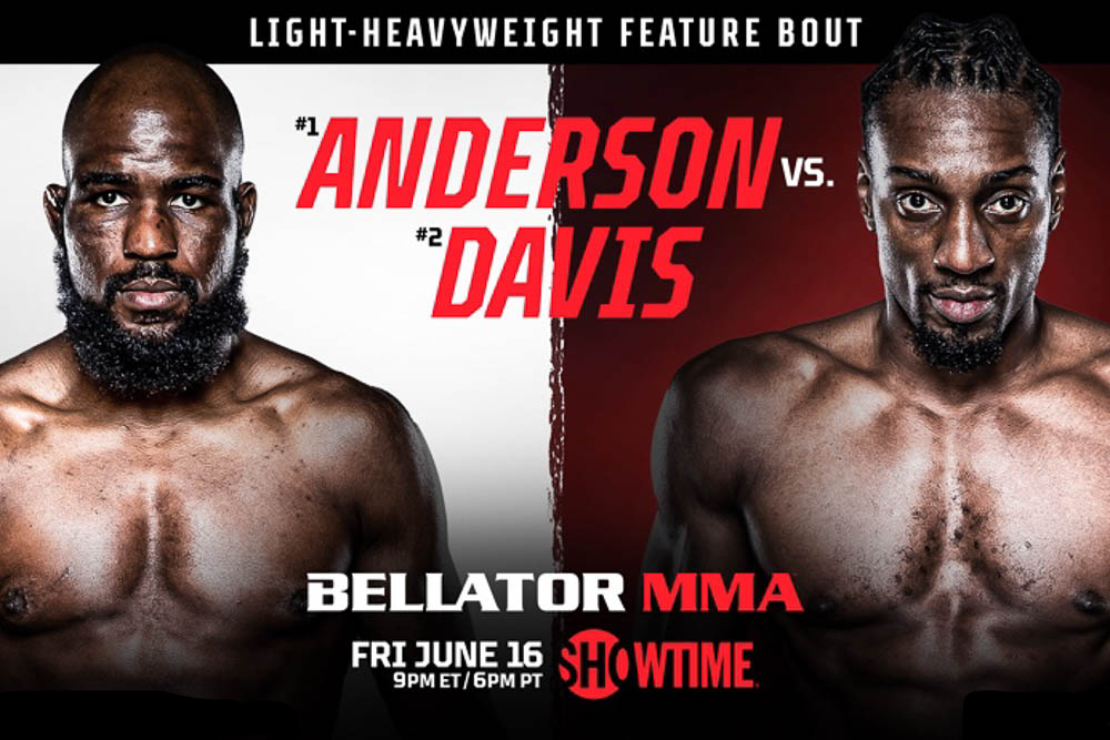 No. 1-ranked Corey Anderson set to face former world champion Phil Davis at Bellator 297