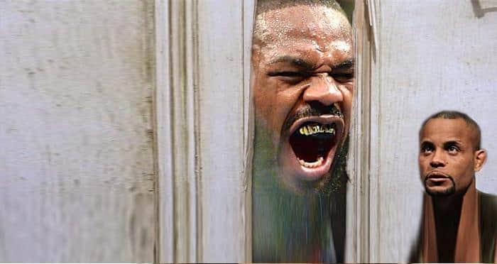 Jon Jones reacts to DC GOAT DQ call