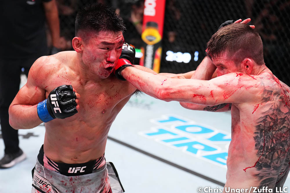 UFC Fight Night 210 results: Cory Sandhagen slices open Song Yadong, forcing fourth-round doctor’s stoppage