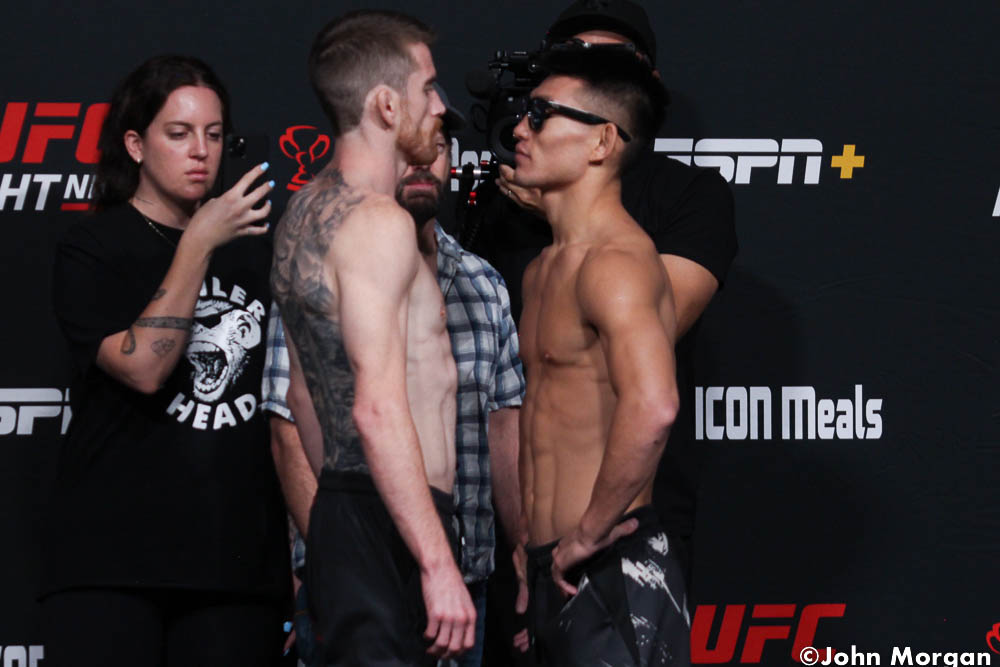 Photos: UFC Fight Night 210 official weigh-ins, faceoffs