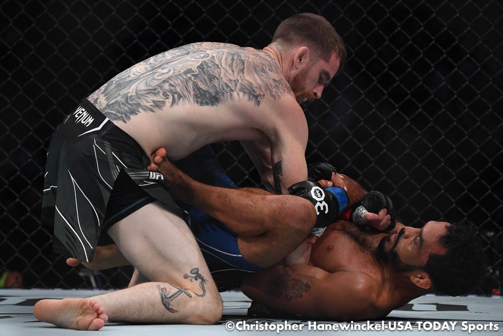 UFC on ESPN 50 results: Cory Sandhagen uses dominant grappling attack to shut out Rob Font