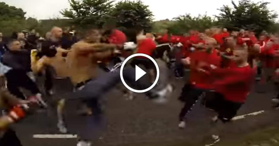 Crazy MMA gang fight