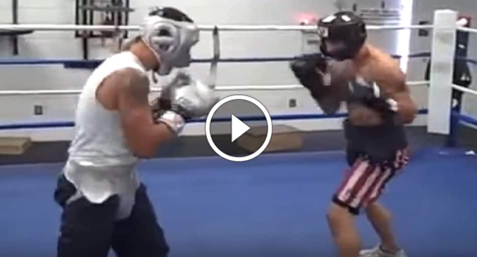 UFC’s Cub Swanson spars pro boxer – doesn’t go as expected