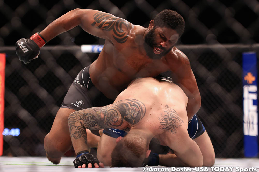 UFC on ESPN 33 results: Curtis Blaydes stops Chris Daukaus, calls for interim title shot