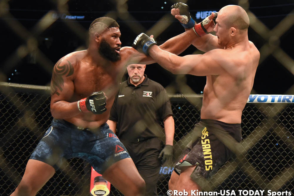 UFC free fight video: Curtis Blaydes vs. Junior Dos Santos
