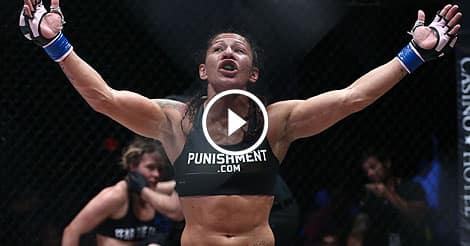 Cyborg destroys Smith in first