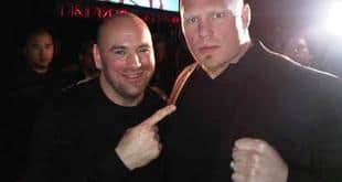 Dana White on a Lesnar return: “I’d do it”