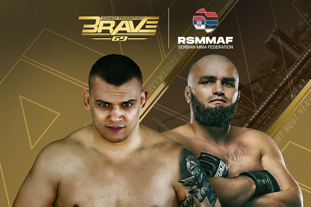 BRAVE CF 69: Darko Stosic meets Shamil Gaziev in co-main event for Serbia return