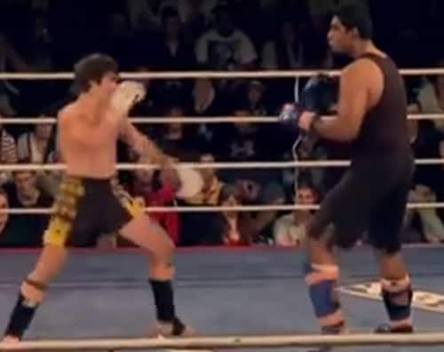 David vs Goliath: Muay Thai Edition – ends in brutal KO