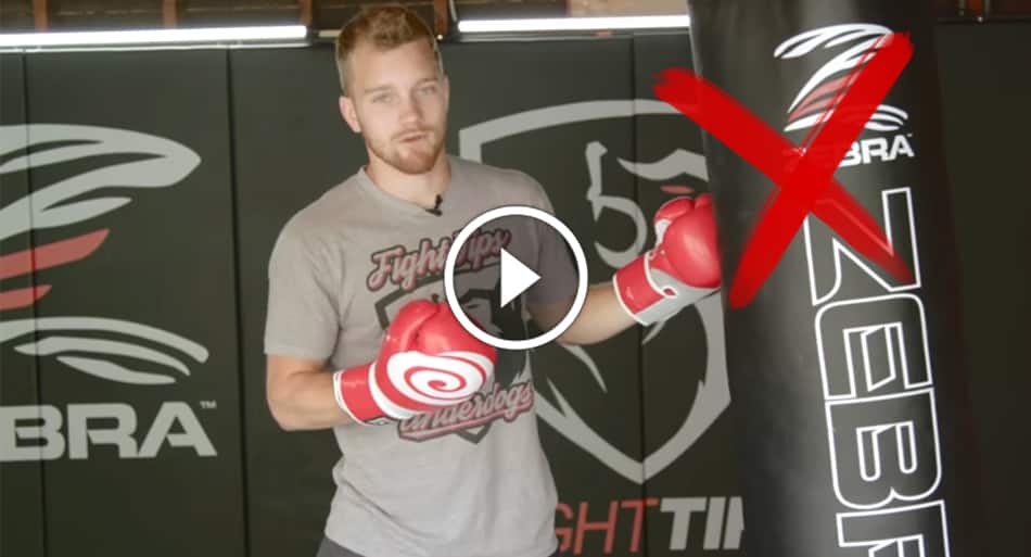 Five rookie mistakes when using the Heavy Bag