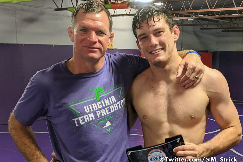 Domonic Baker looking to inspire Virginia wrestlers: ‘You can do big things, and I’m still proving that today’