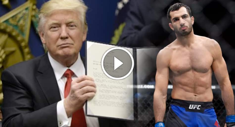Mousasi, UFC react to Trump travel ban