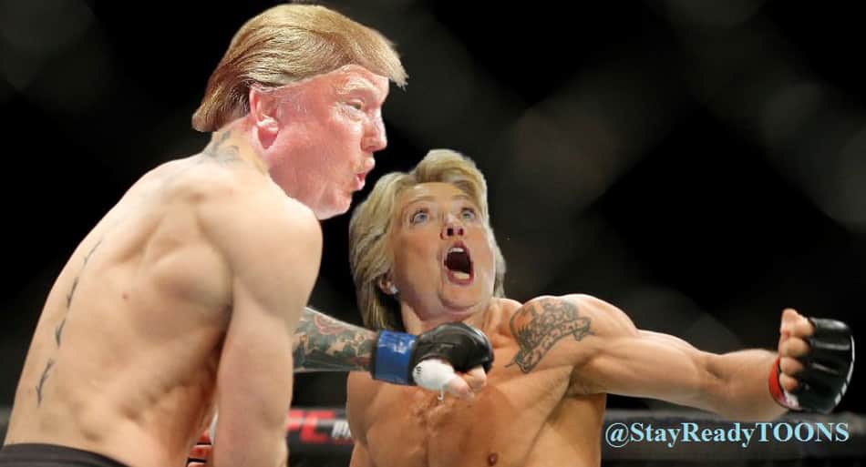 Historical MMA moment during election season