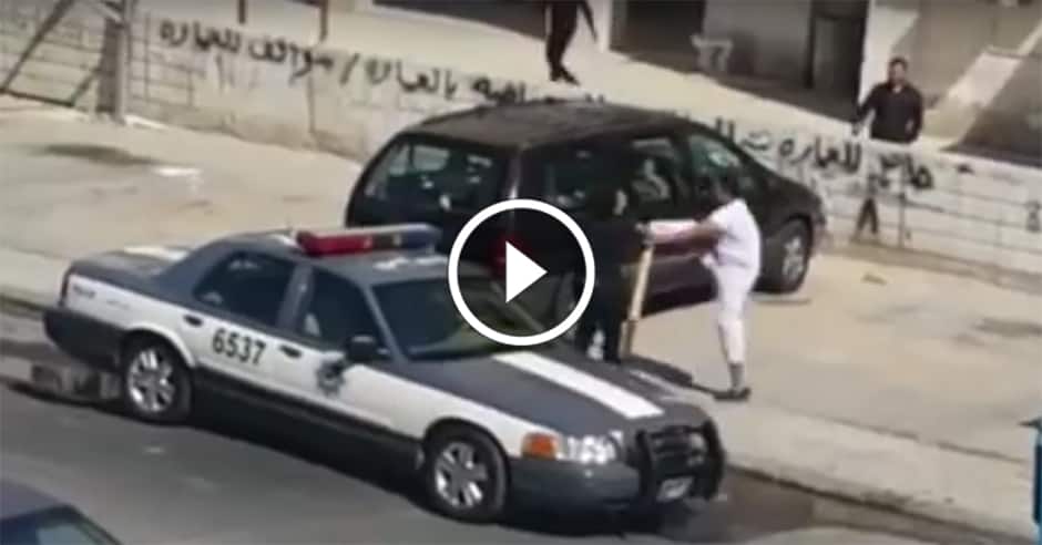 Drunk man KOs police officer with karate