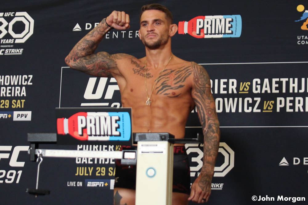 Photos: UFC 291 official weigh-ins