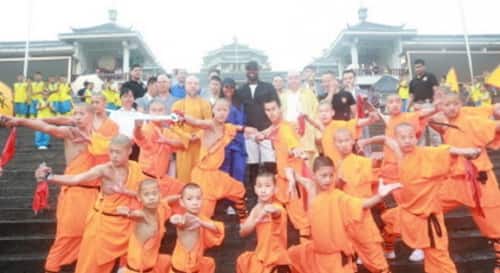 Dwyane Wade learns Kung Fu at Shaolin Temple