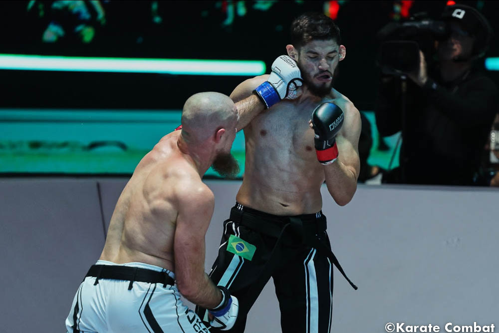 Karate Combat 36 results: Edgars Skrivers secures win over Bruno Souza in dramatic extra round finale