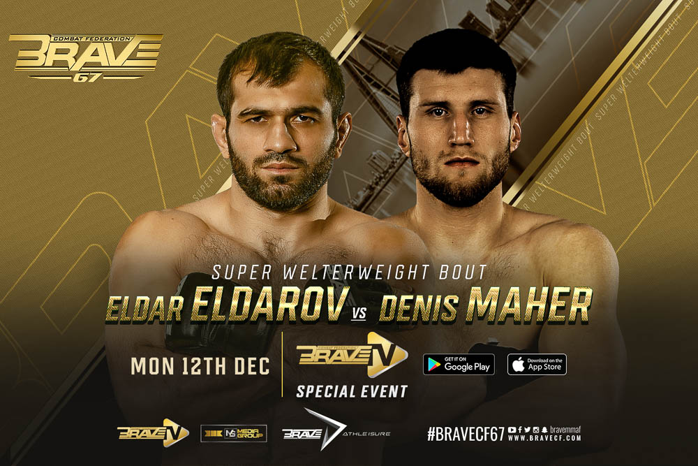 BRAVE CF 67 main event to feature the return of Eldar Eldarov