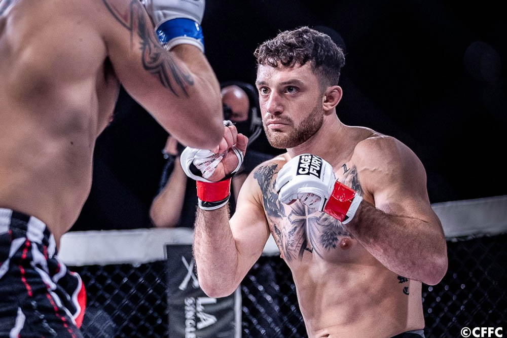 After successful pro debut, Eric Nolan prepared to show striking evolution at CFFC 107
