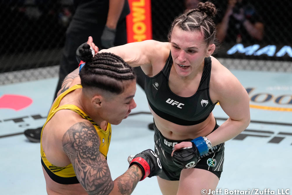 ‘UFC Fight Night 219: Andrade vs. Blanchfield’ results: ‘Cold Blooded’ makes statement with win