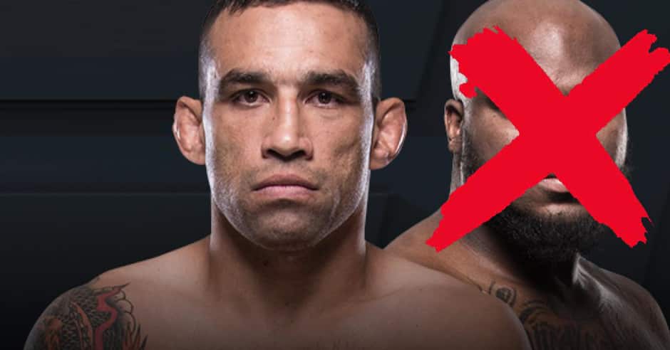 Lewis out due to back issue and Harris in vs. Werdum