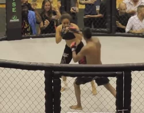 Female fights male opponent in MMA – does NOT go as expected