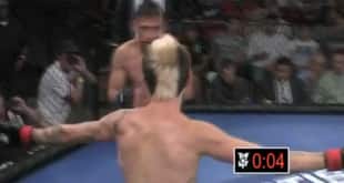 Fighter showboats like Diaz, gets kicked in face, KOed