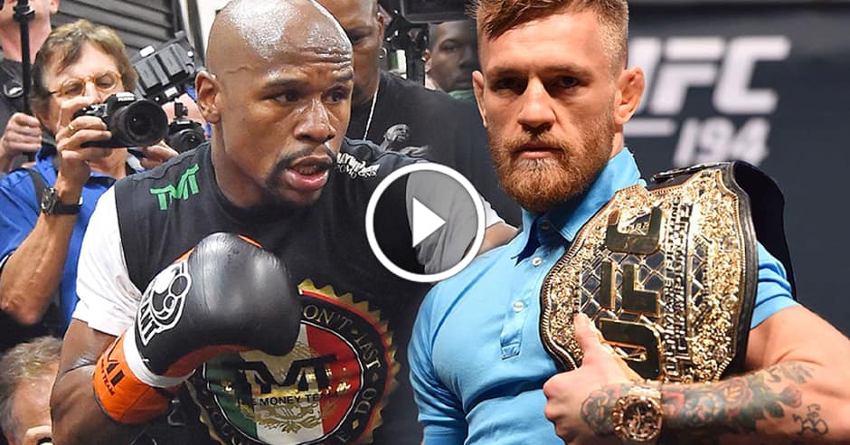 Report: McGregor in negotiation to box Floyd Mayweather Jr