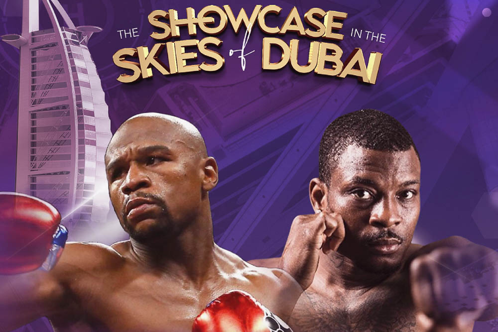 Floyd Mayweather vs. Don Moore fight on Dubai helipad streams live on FITE