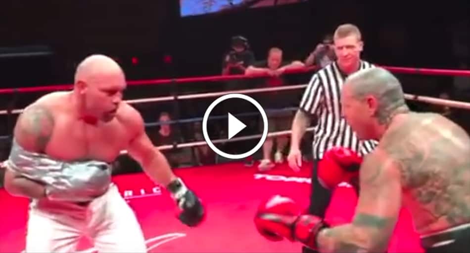 Shane Carwin KO’s radio host with one hand tied