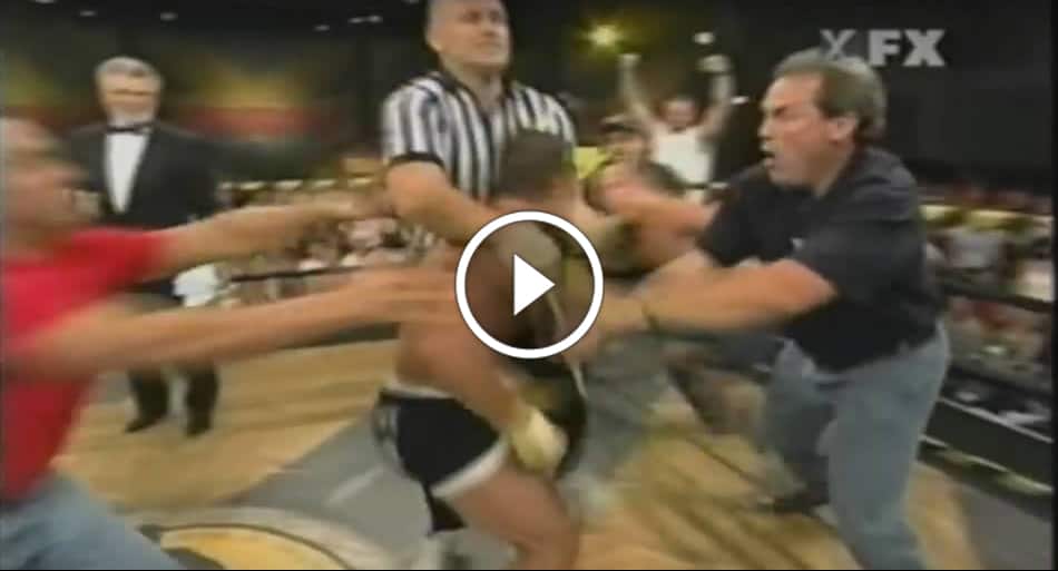 Phil Baroni loses his mind during Toughman contest