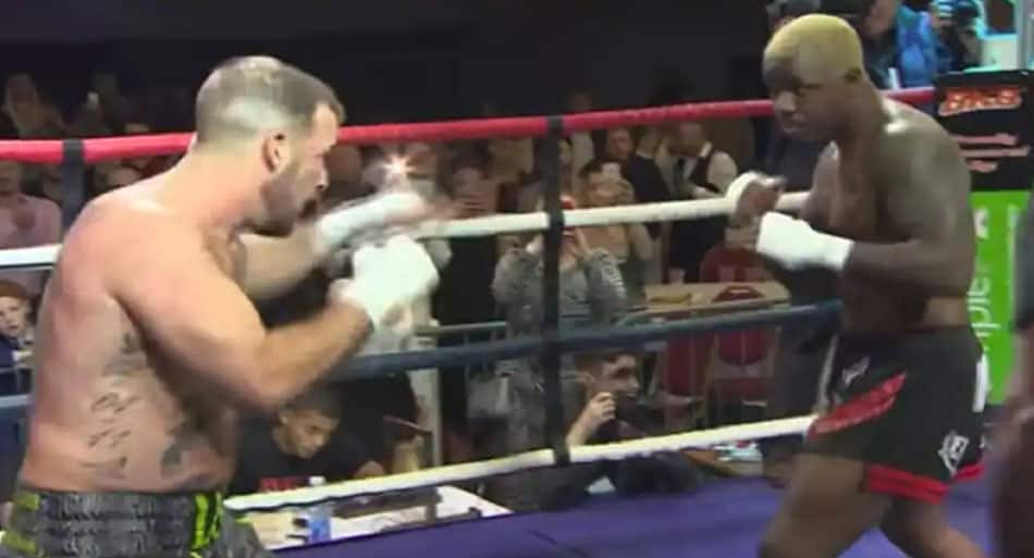 Former UFC fighter in bare-knuckle fight – ends brutally