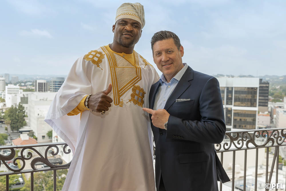 Professional Fighters League and Francis Ngannou announce exclusive global MMA strategic partnership