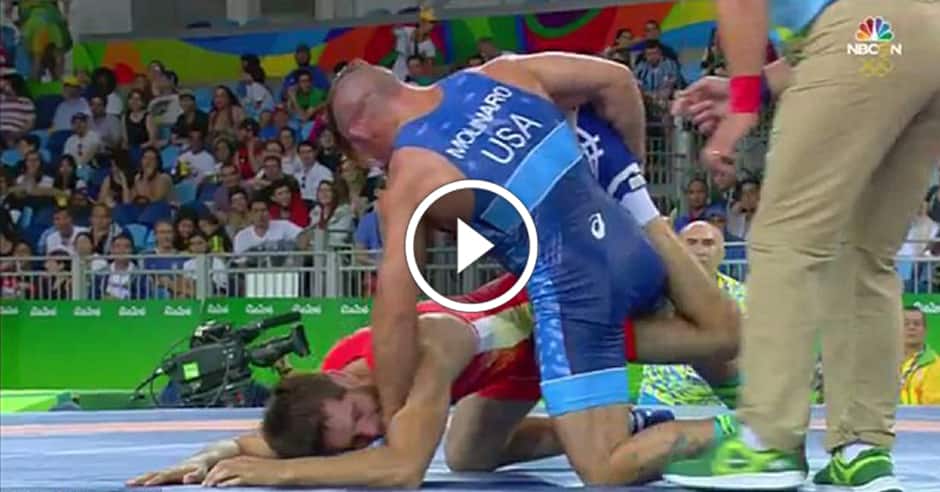 US Olympic wrestler gets bitten