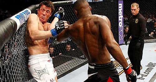 Free fight: Jon Jones destroys Chael Sonnen in first round
