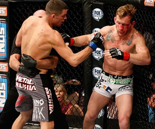 Free fight: Nate Diaz quickly destroys Gray Maynard