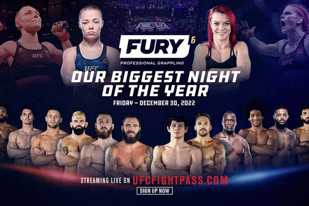 Rose Namajunas vs. Gillian Robertson will headline FURY Professional Grappling 6