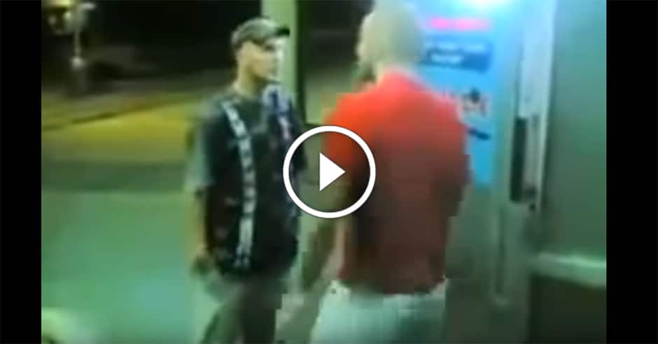 Gas thief learns valuable lesson the hard way