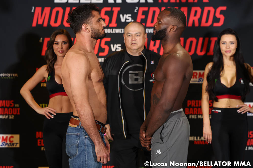 Photos: Bellator 296 ceremonial weigh-ins, faceoffs