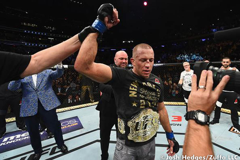 MMA legend Georges St-Pierre joins Karate Combat 35 broadcast team on August 27