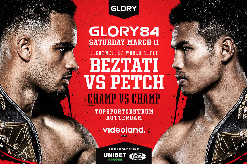 GLORY 84 fight card finalized for March 11 in the Netherlands