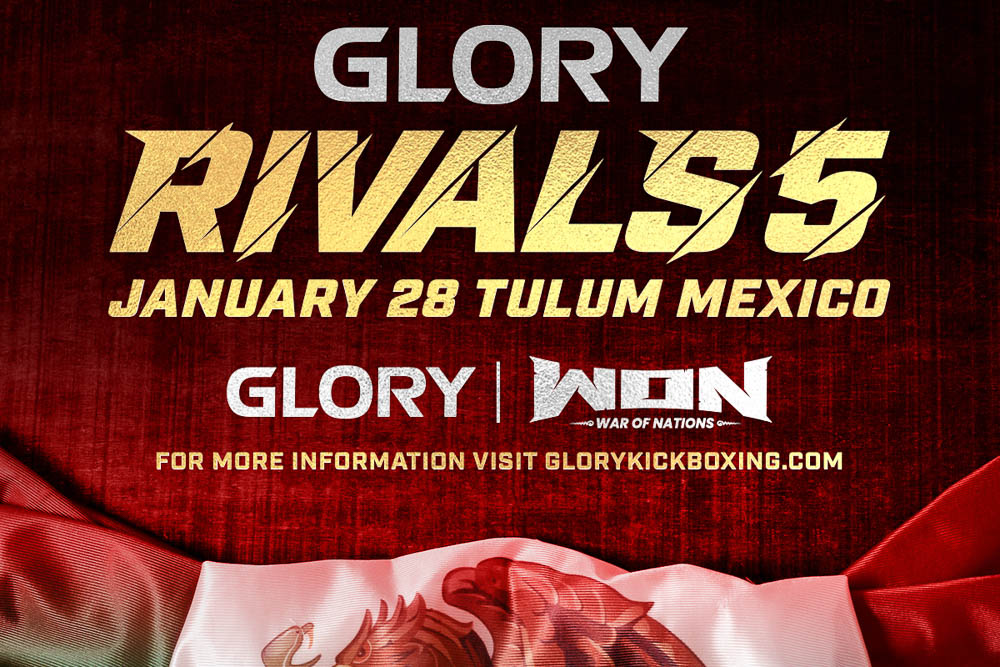 GLORY Rivals 5 fight card finalized for January 28 in Mexico