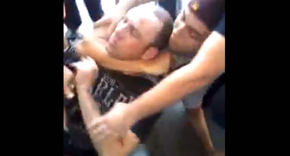 Good Samaritan uses Jiu-Jitsu to help cops but goes way, way too far