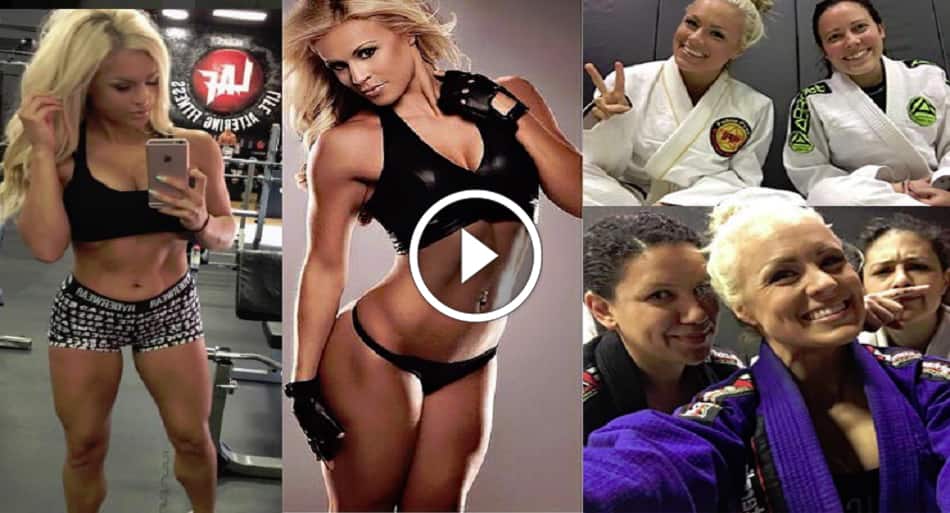 Gorgeous fitness model Jen Heward starts training BJJ